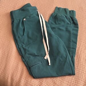 Figs Zamora High Waisted XSP- Carribean Blue